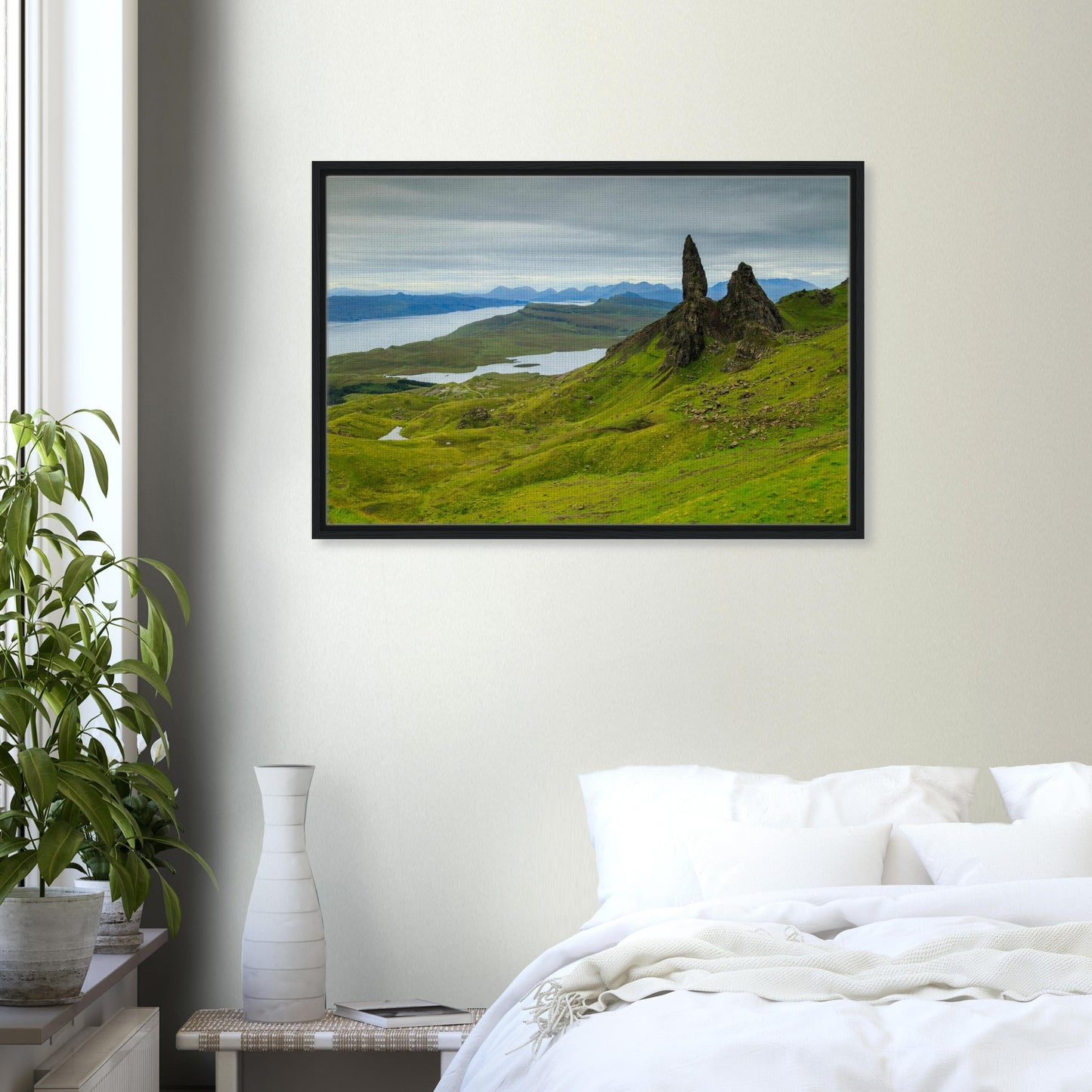 Scotland’s Old Man of Storr captured in fine art canvas
