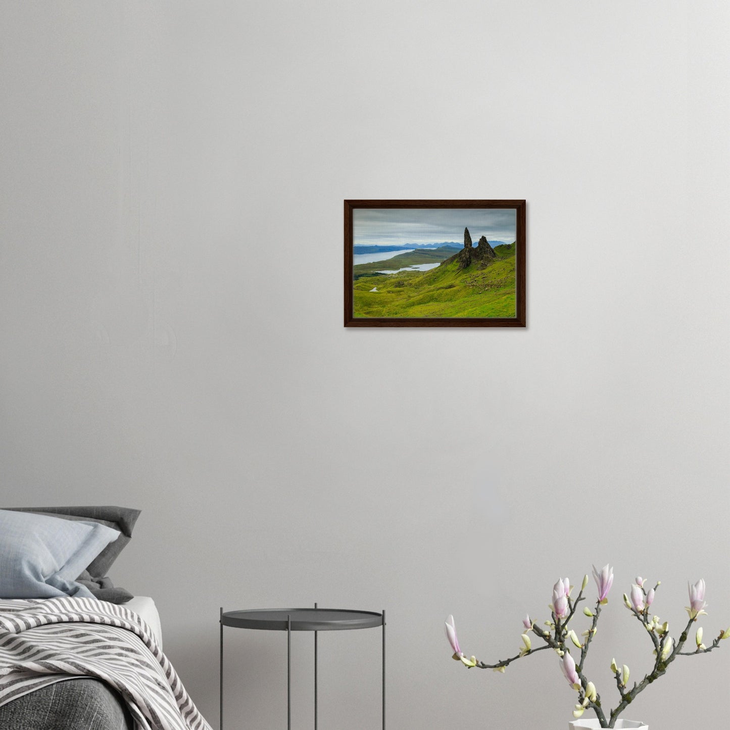 The Old Man of Storr in rugged Skye terrain wall decor