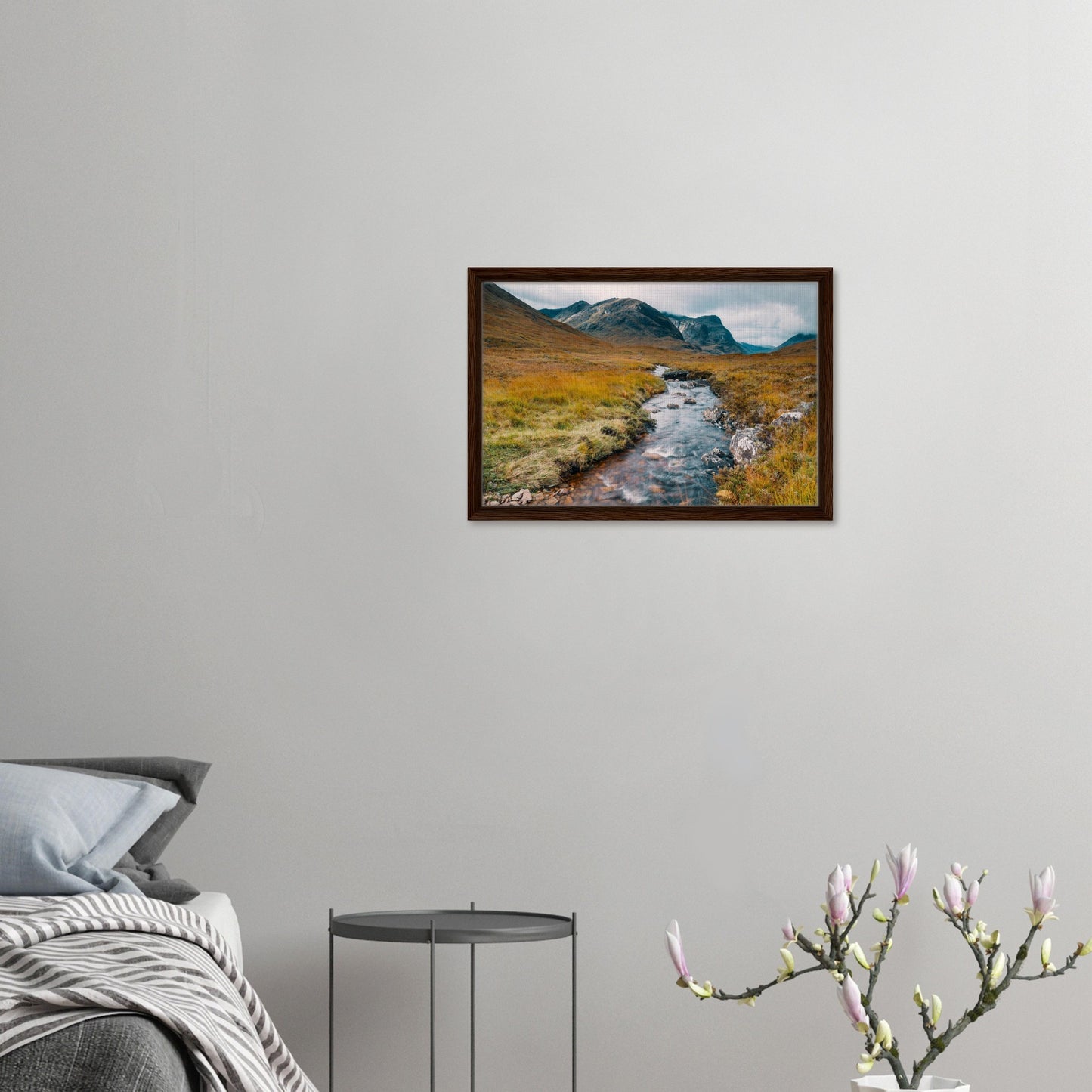 Glencoe framed canvas for nature lovers