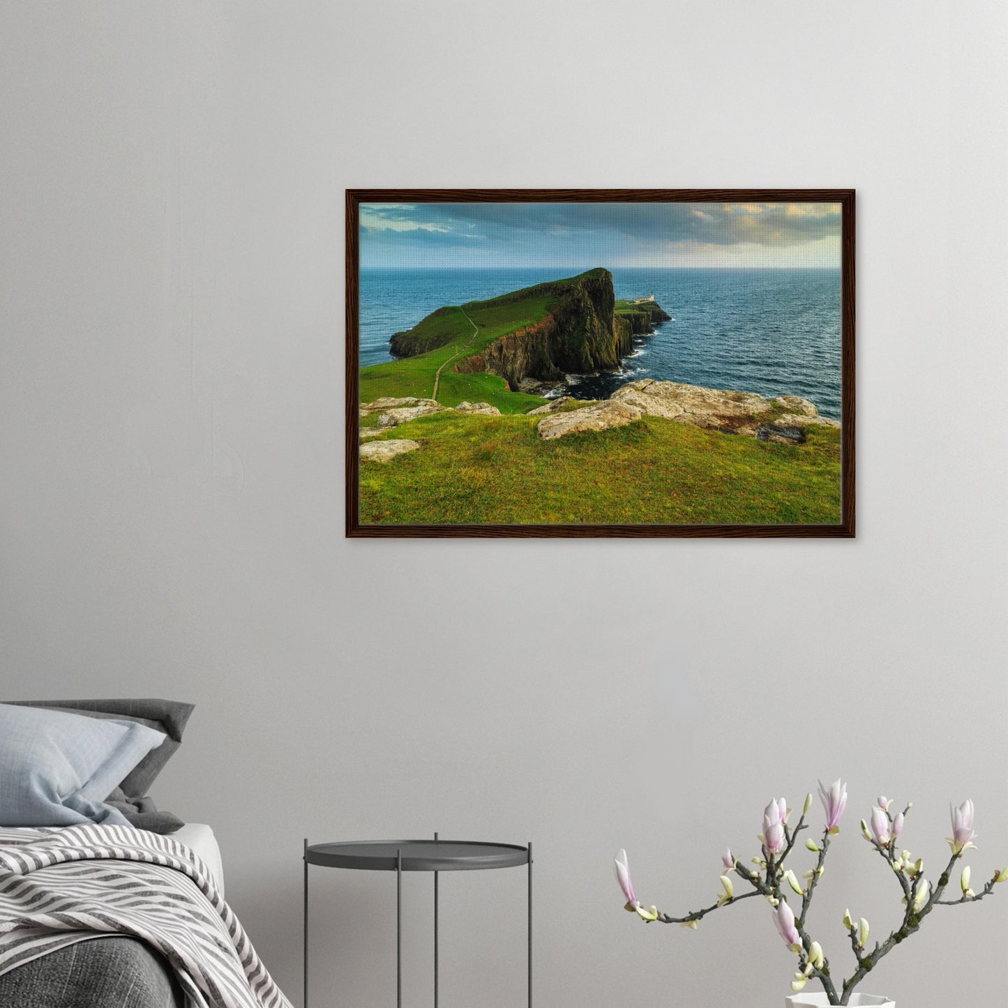 Isle of Skye coastal scene with Neist Point cliffs in wall art