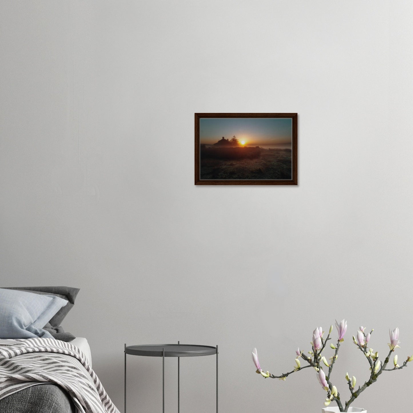 Early morning light on Nun’s Cross Farm landscape canvas