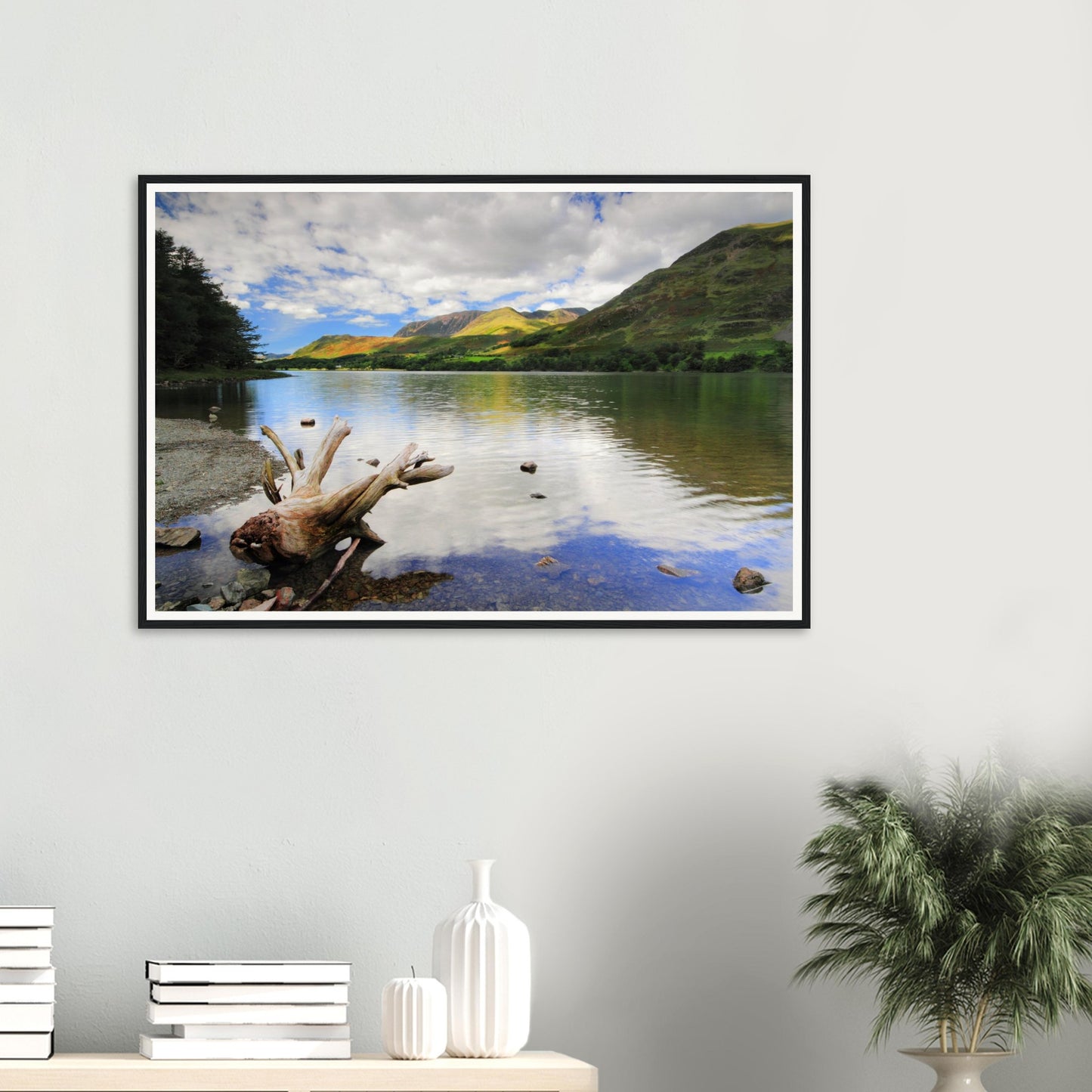 Lake District framed wall art of Buttermere’s timeless beauty