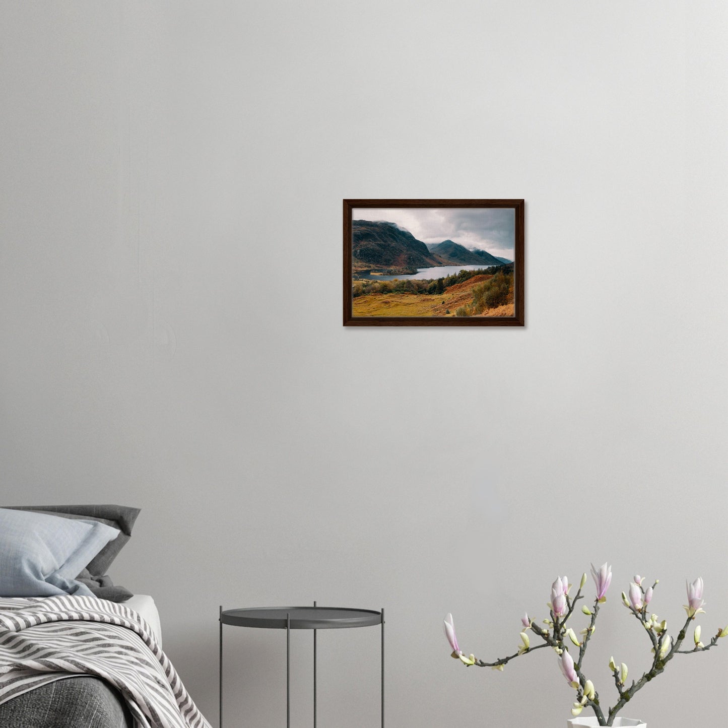 Loch Shiel panoramic view canvas