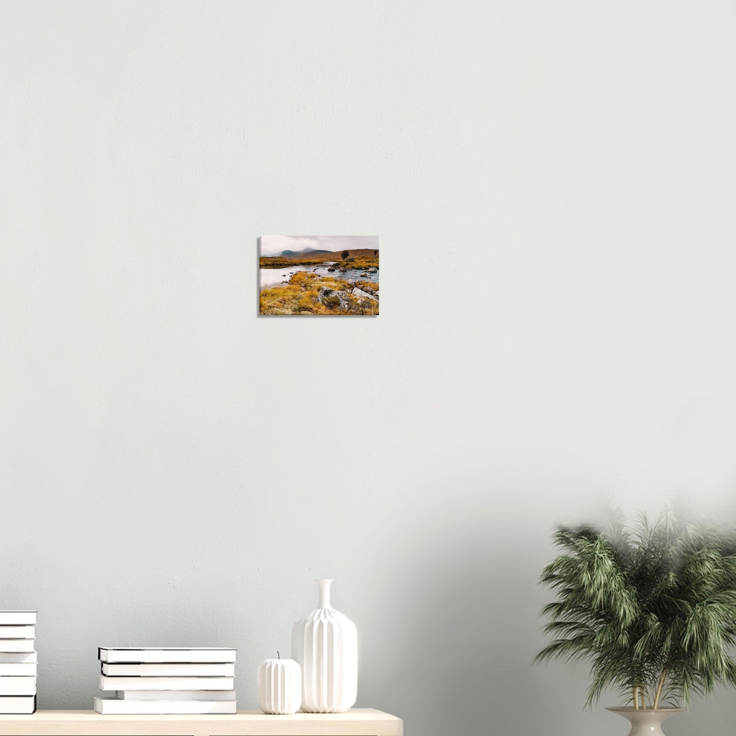 Rugged beauty of Rannoch Moor captured in Loch Ba canvas