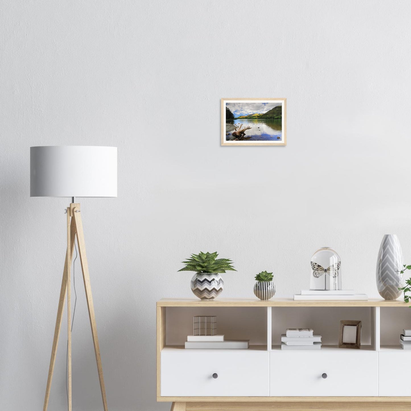 Timeless Lake District scenery captured in Buttermere framed art