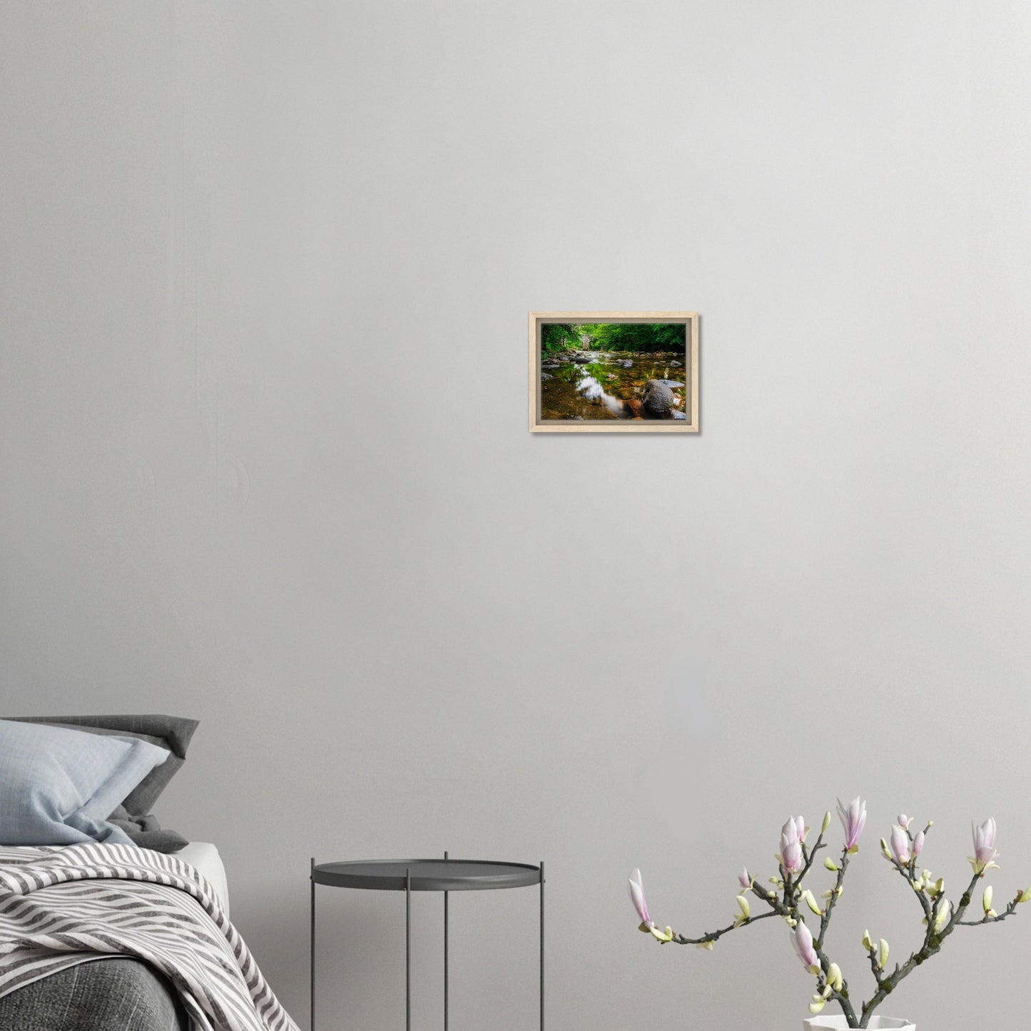 Dartmoor National Park canvas of Newbridge river view