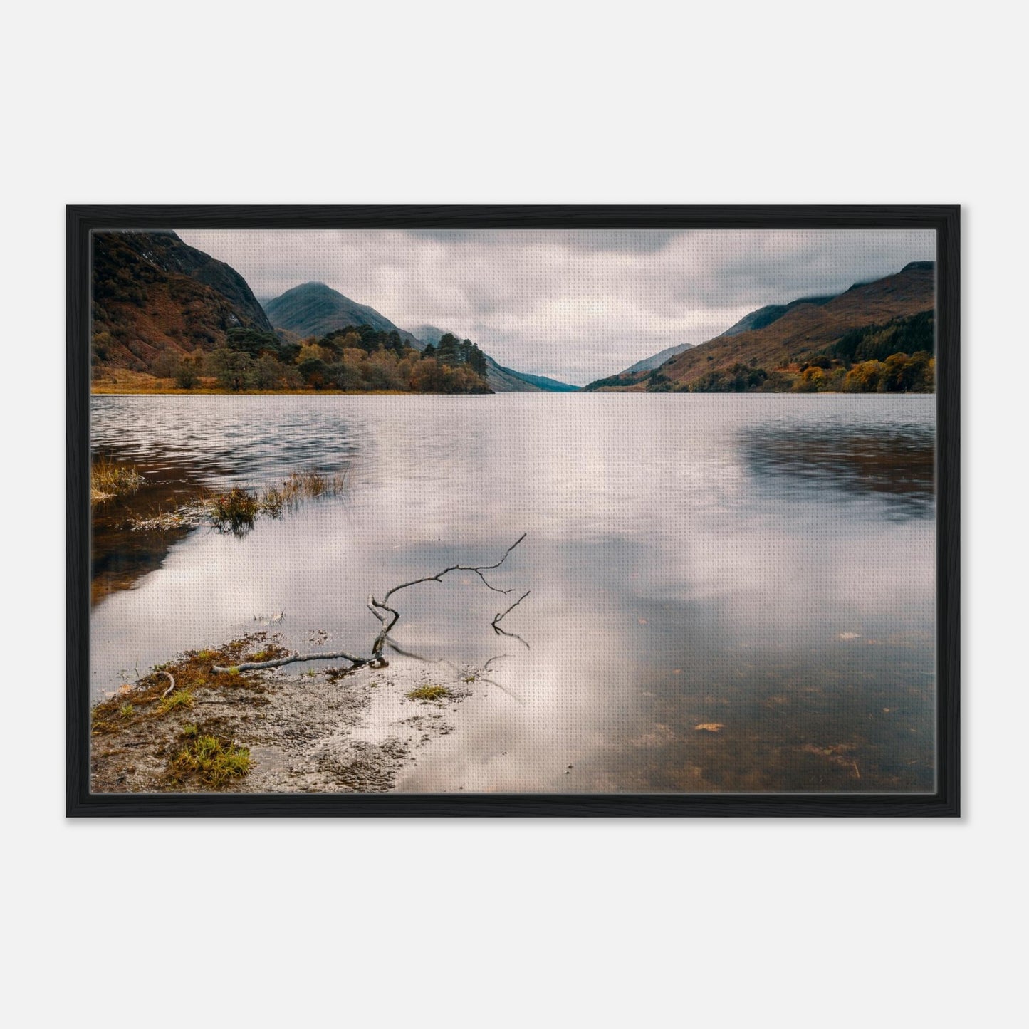 Moody sky over Loch Shiel wall art