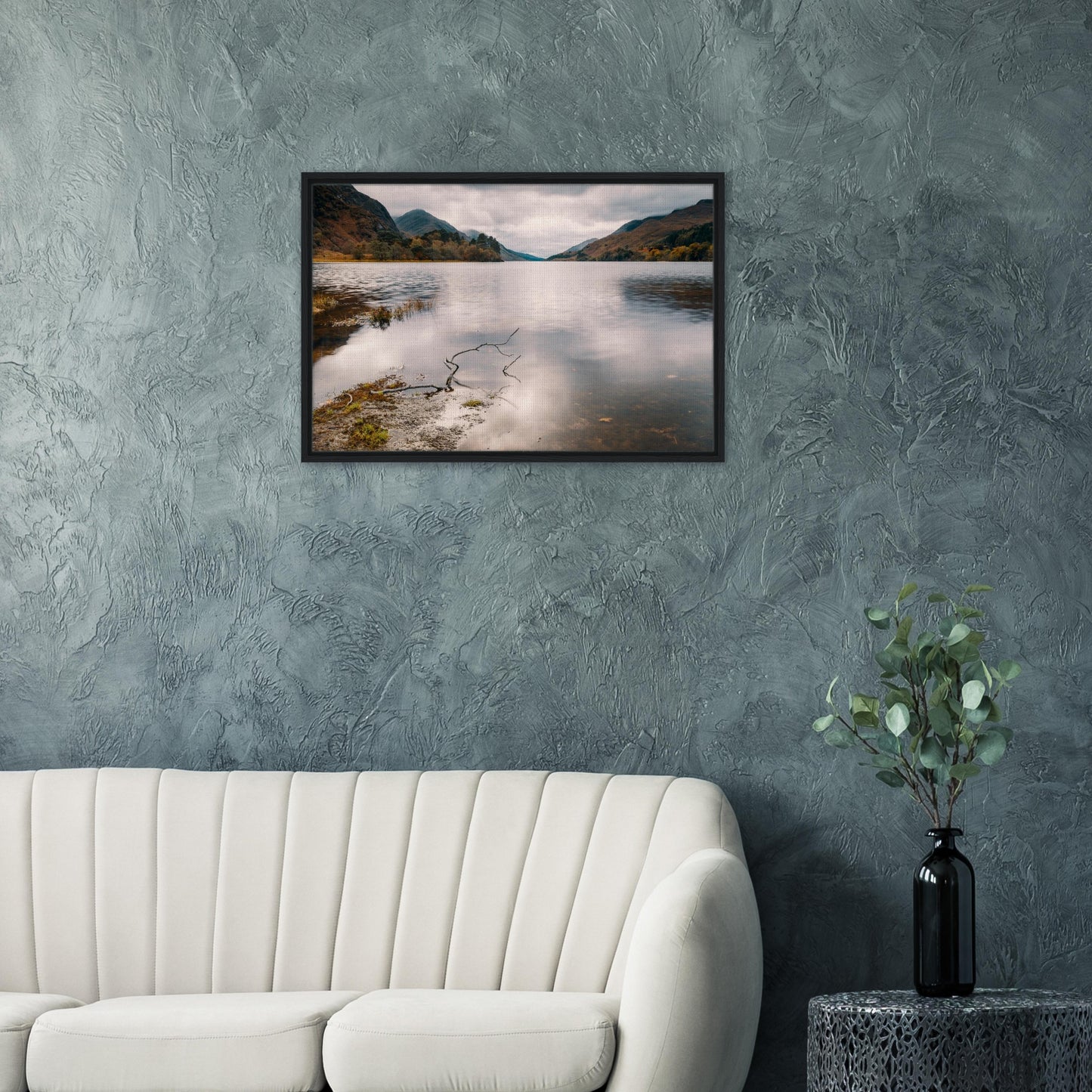 Timeless tranquillity of Loch Shiel canvas