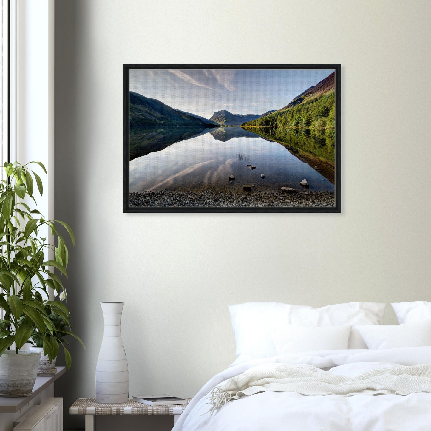 Peaceful landscape canvas from the Lake District