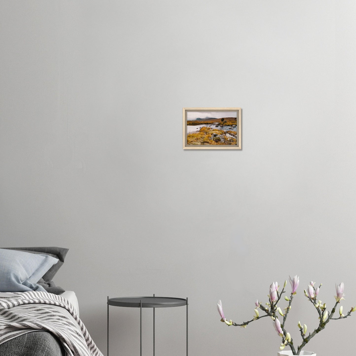 Tranquil landscape of Loch Ba canvas print
