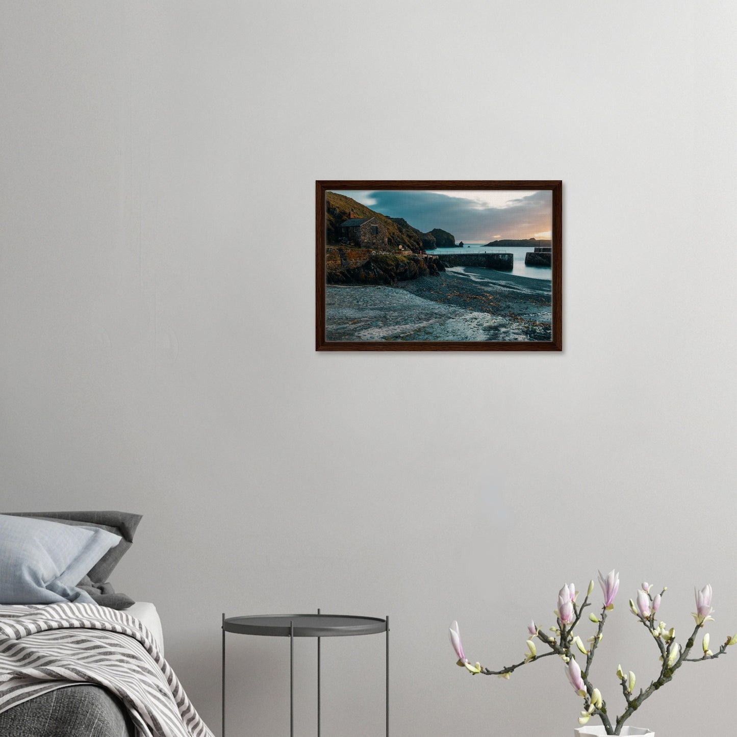 Mullion Cove in early evening wall art