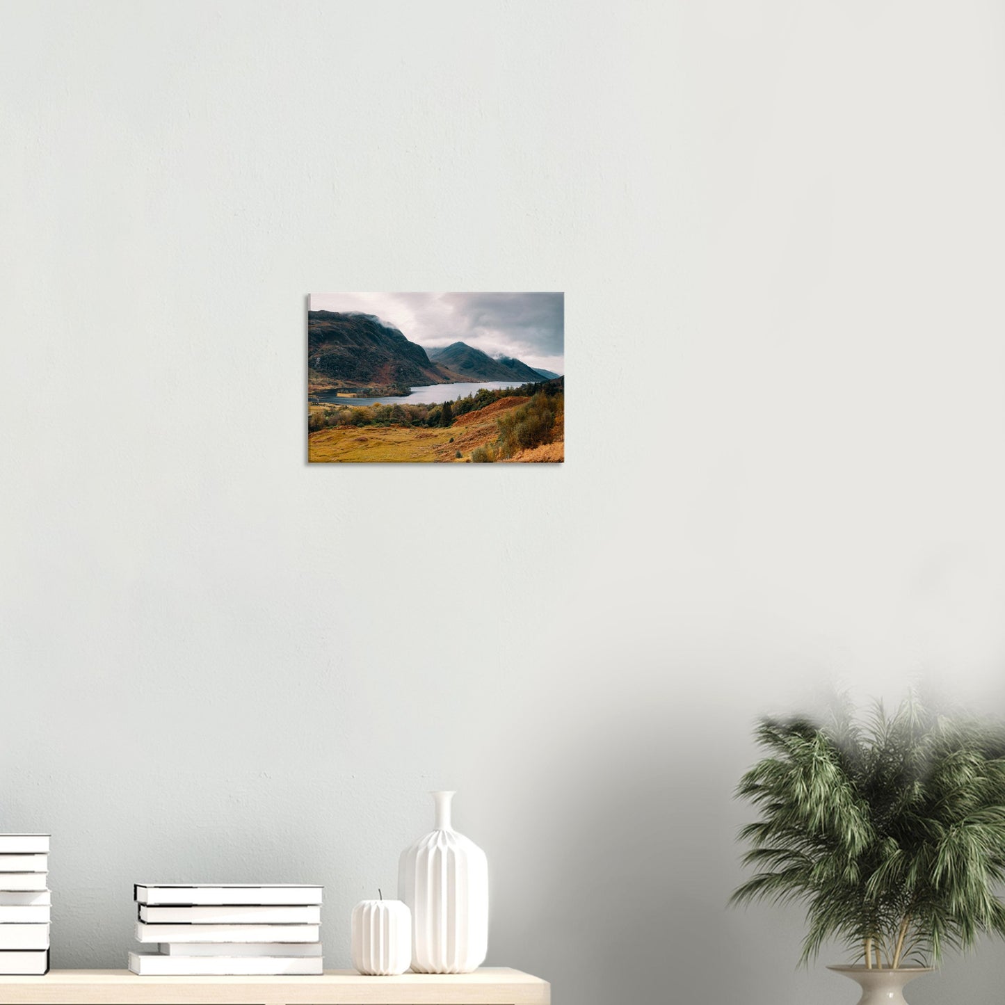 Loch Shiel landscape wall art with seasonal Highland colours