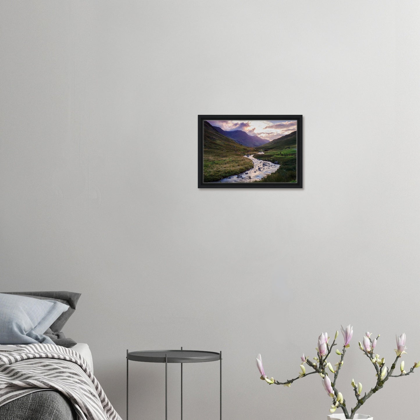 Canvas artwork capturing Honister Pass at end of day