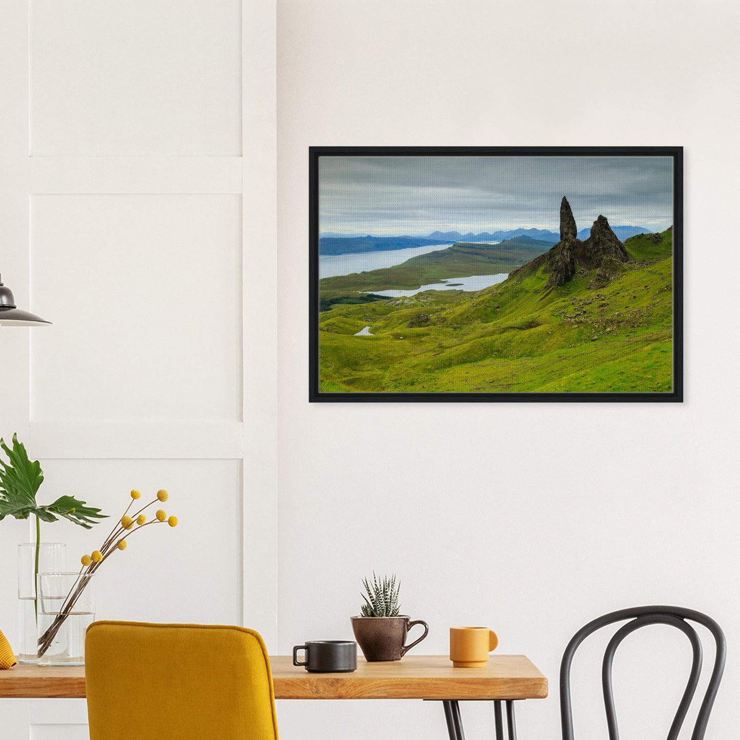 Timeless Scottish landscape featuring The Old Man of Storr