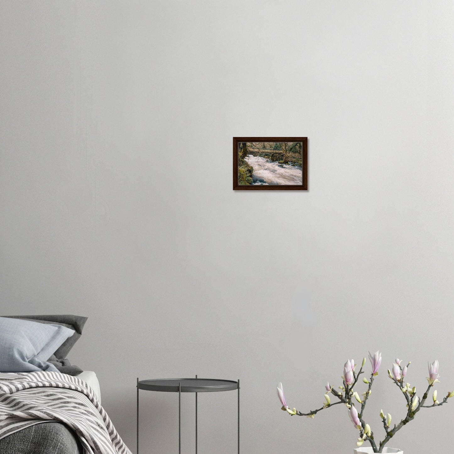 Dartmoor National Park river and bridge wall art