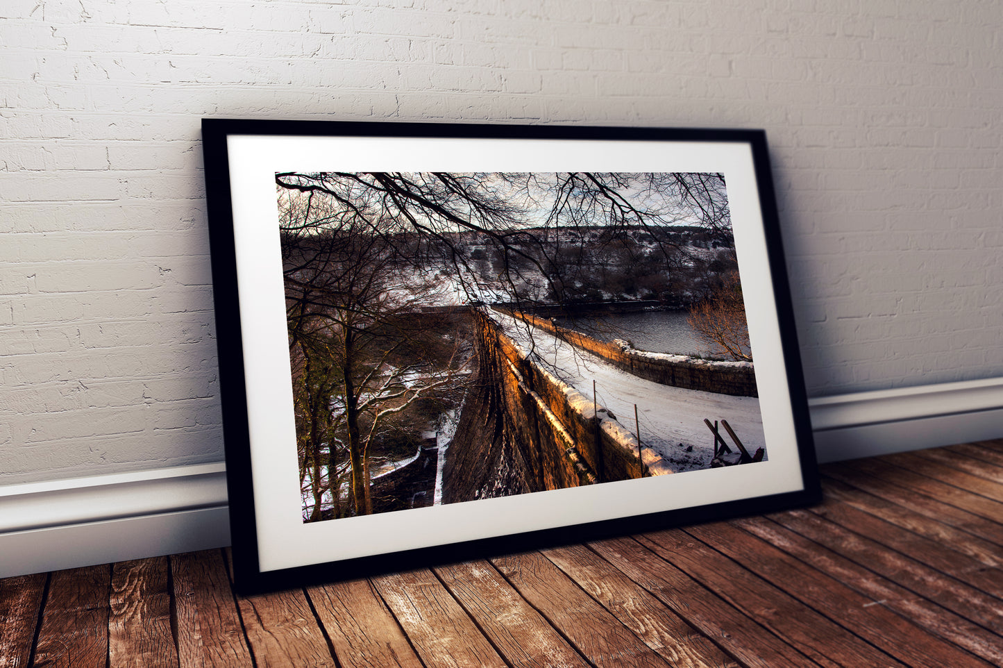 Dartmoor wall art decor – Burrator Reservoir printable photo