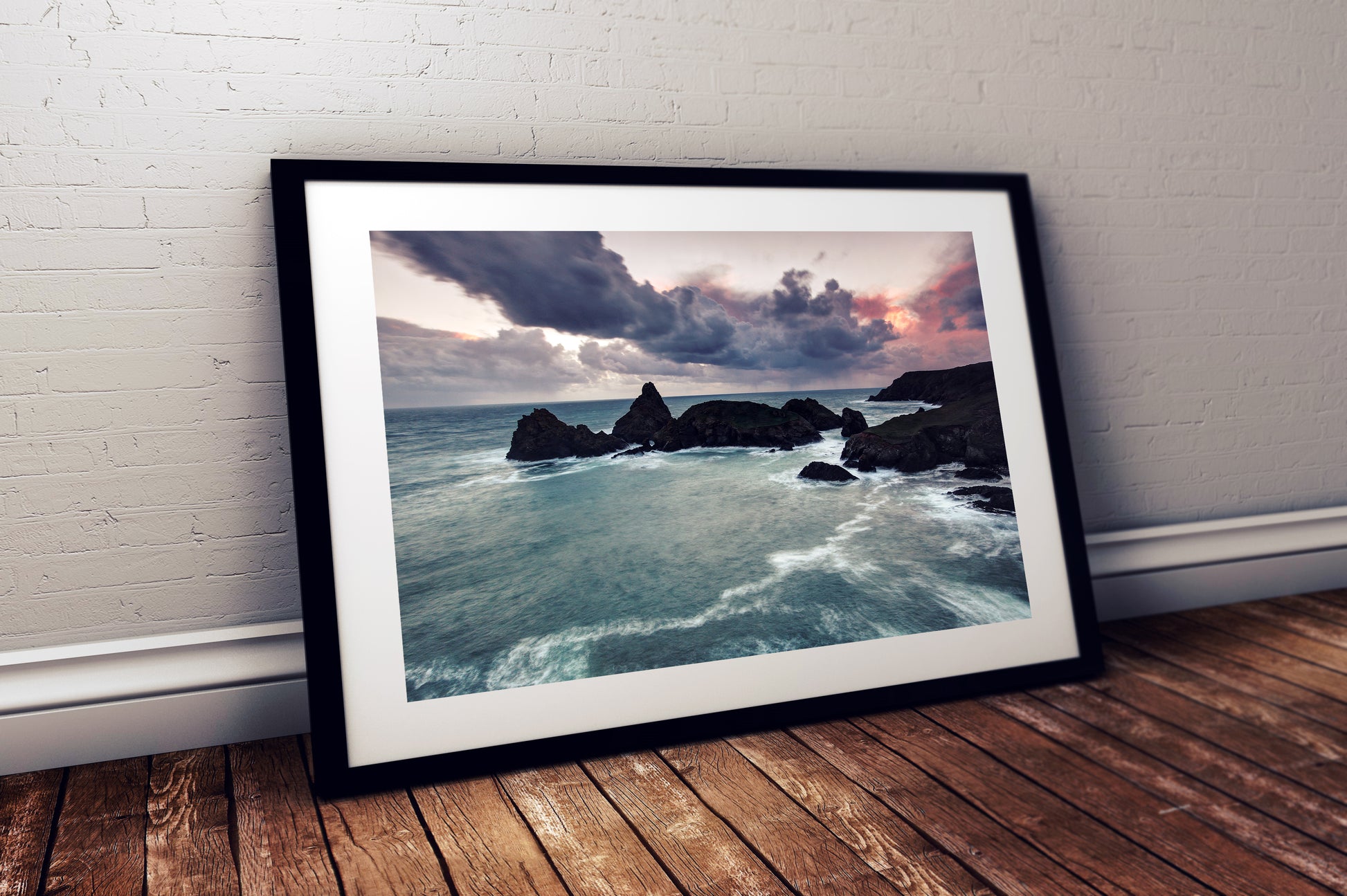 Cornwall coastal wall art decor – Kynance Cove printable photo