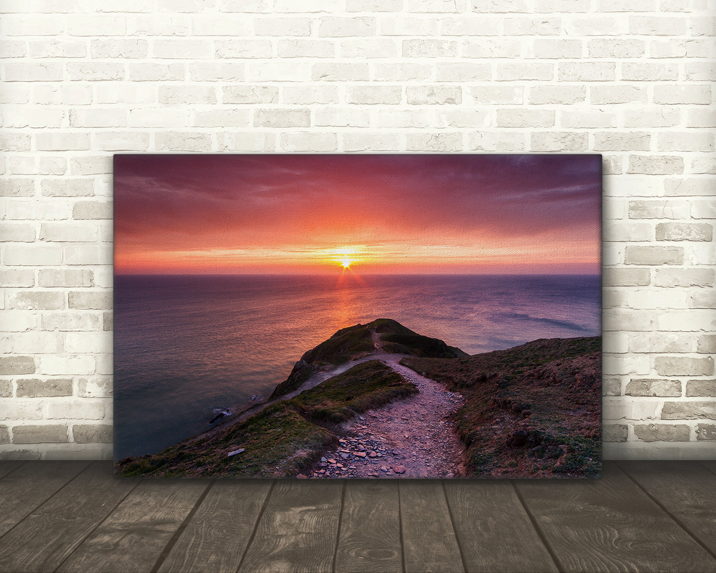 High-resolution photograph of Baggy Point Devon