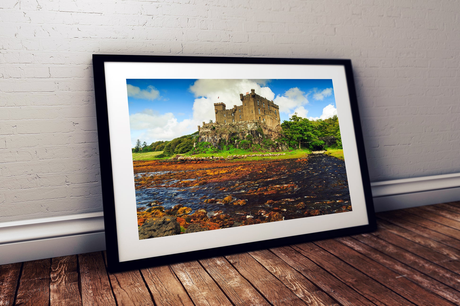 Scotland castle wall art decor – Dunvegan printable photo