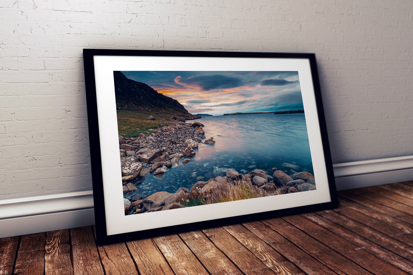 Scotland wall art decor – Staffin Bay printable photo