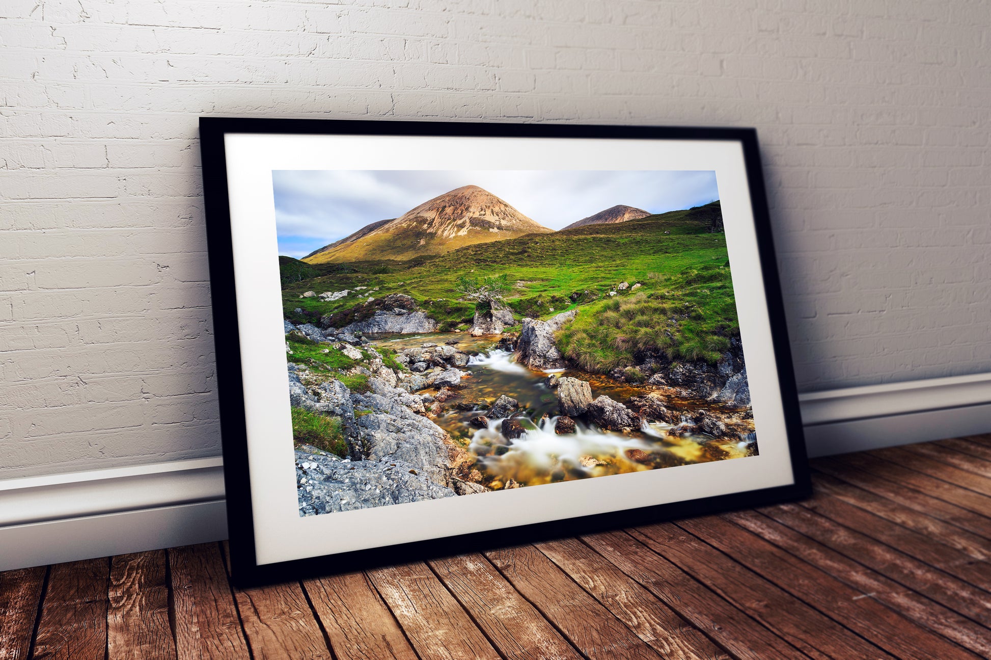 Scotland landscape wall art decor – Torrin Waterfall printable photo