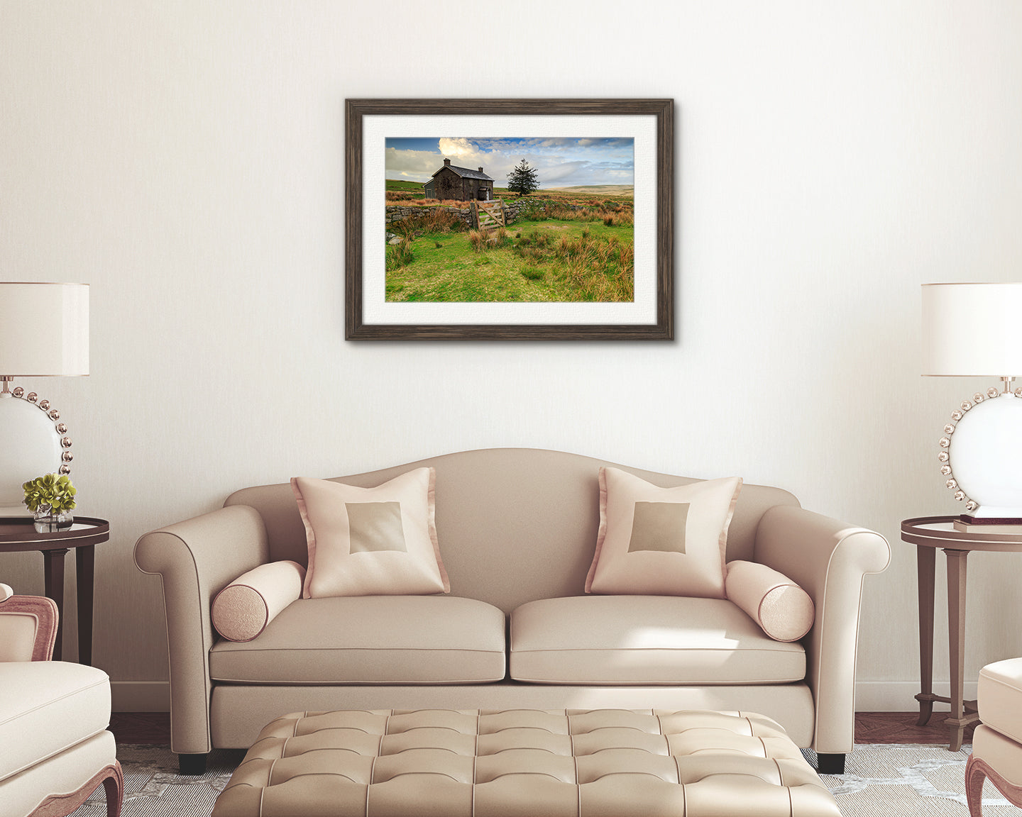 Devon moorland wall art decor – Nun’s Cross Farm printable photo