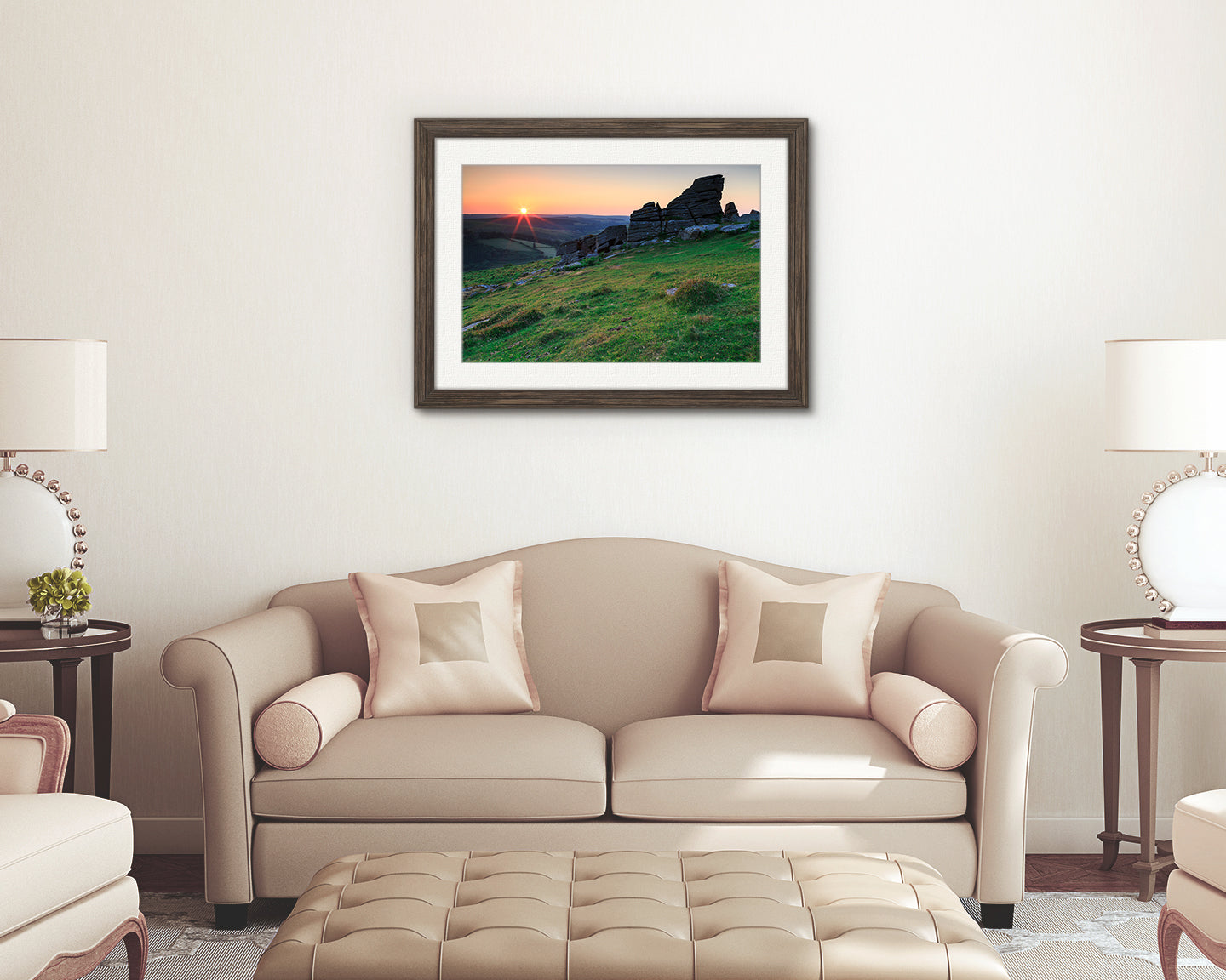 Dartmoor landscape wall art decor – Yar Tor printable photo