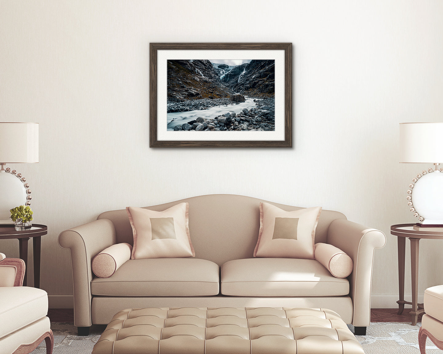 Norwegian glacier wall art decor – Kjenndal printable photo