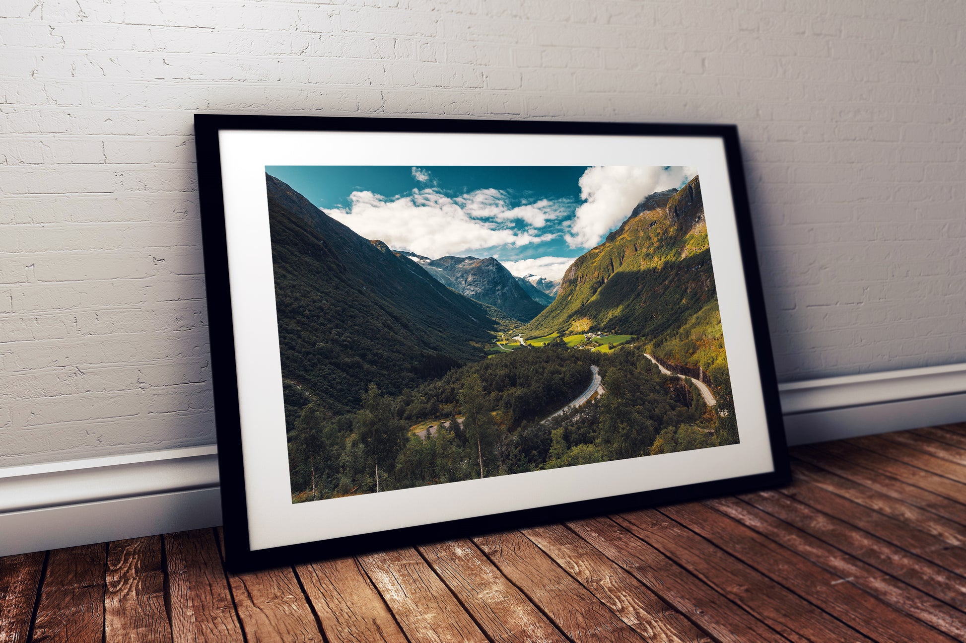 High-resolution photograph of Gamle Strynefjellsvegen Norway