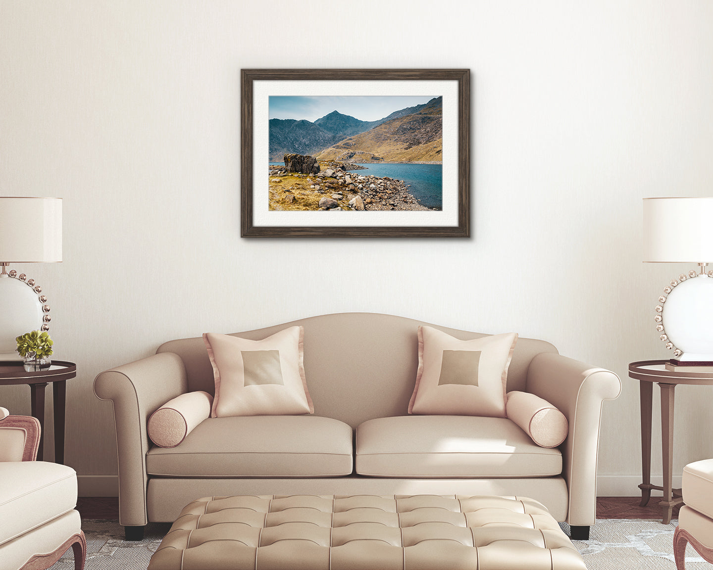Snowdonia National Park wall art decor – Llyn Llydaw printable photo