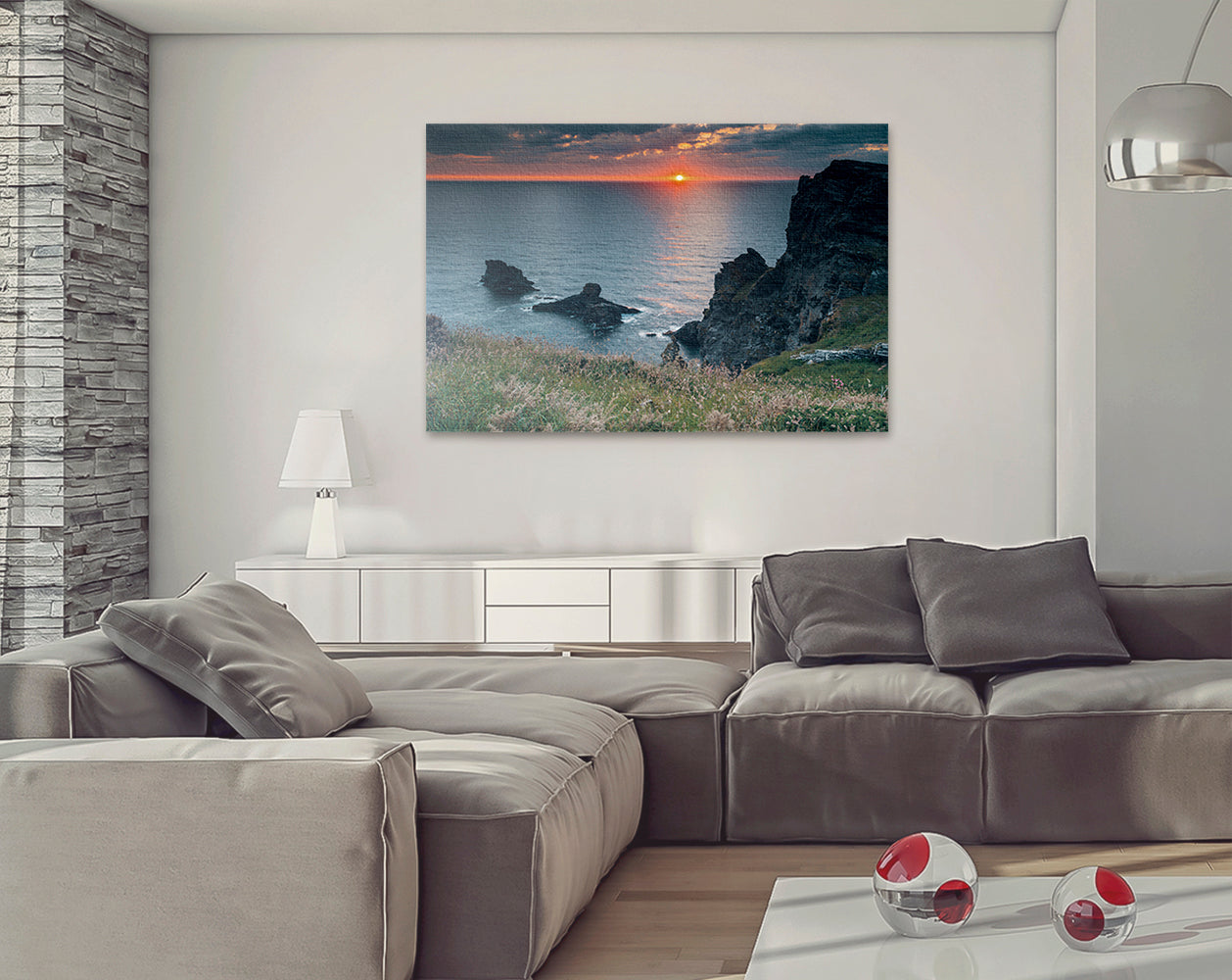 Sunset, Trethevy, Tintagel, Cornwall