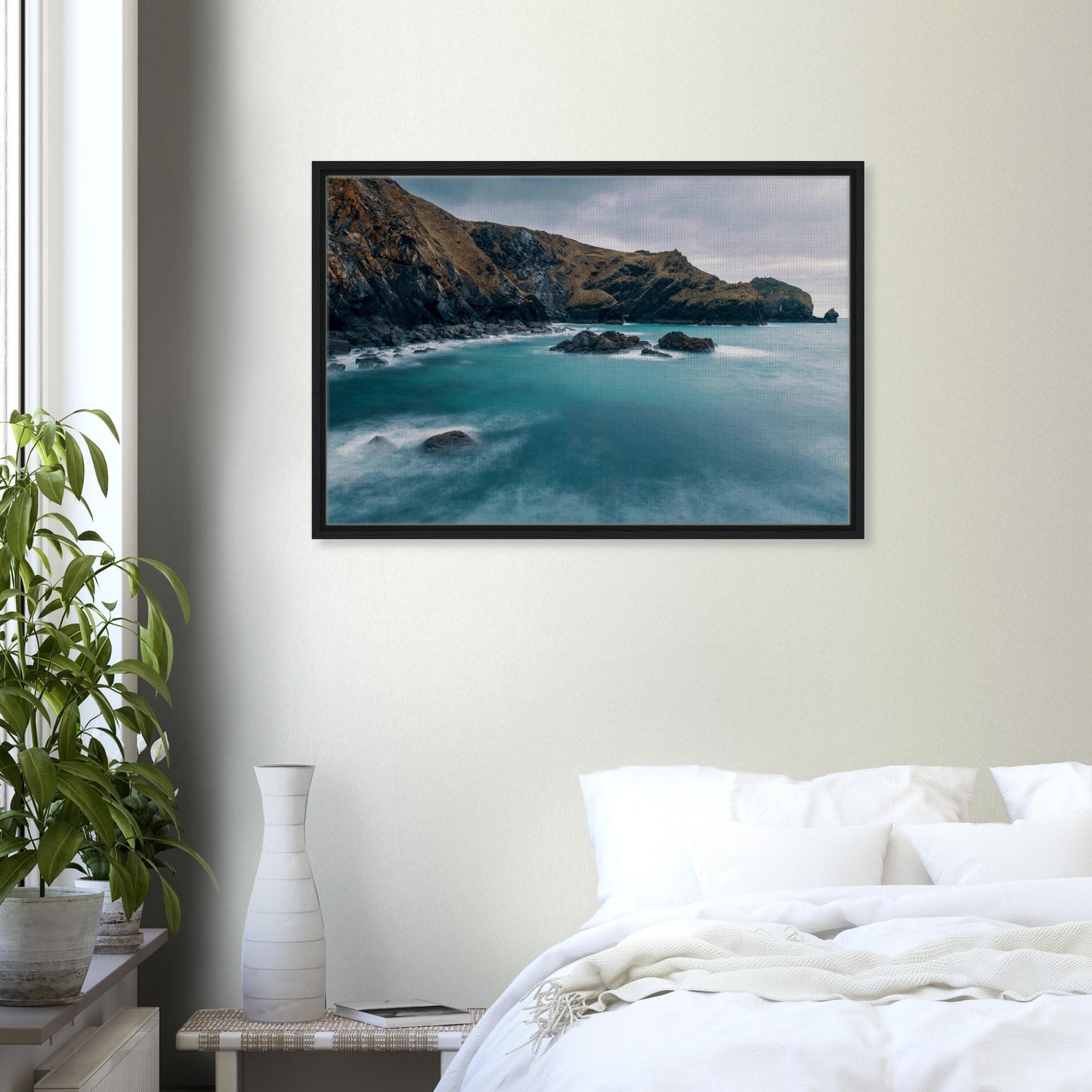 Wild beauty of Mullion Cove captured on canvas