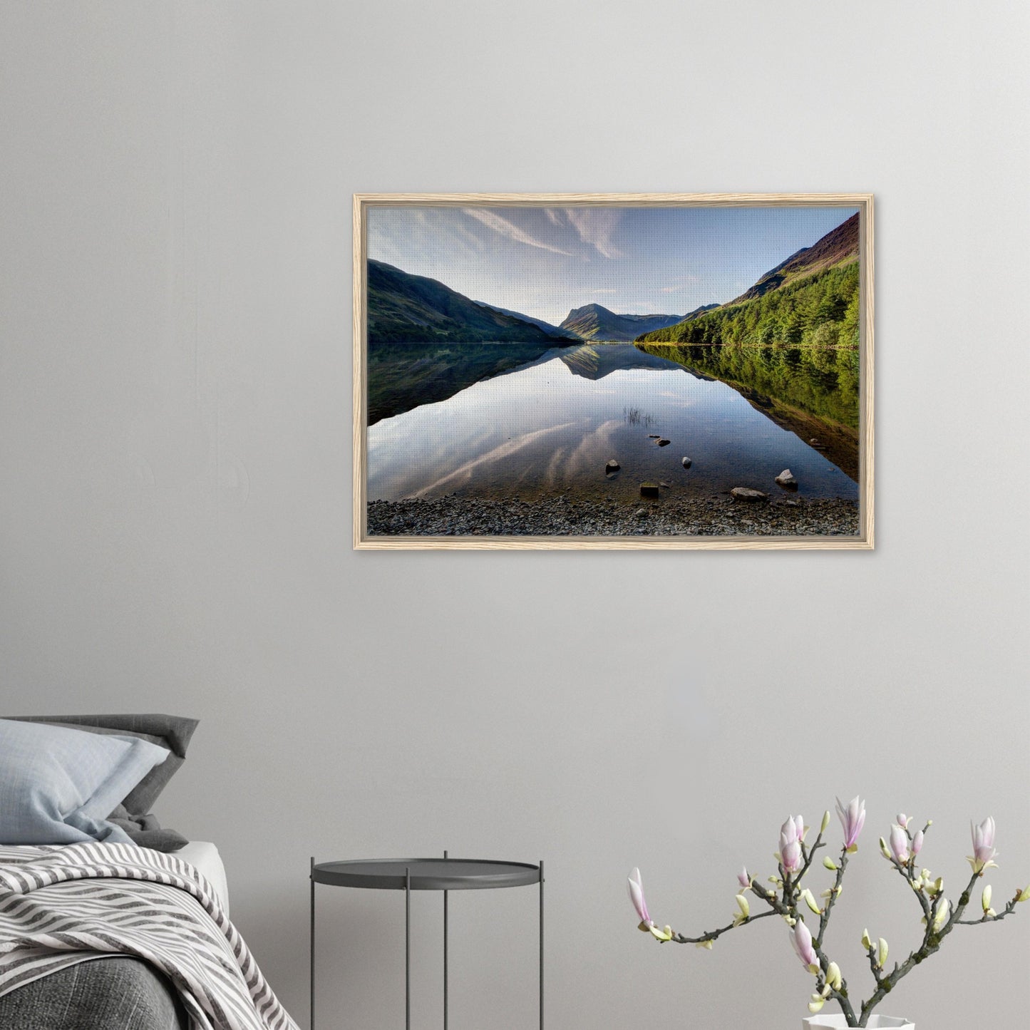 Mountain reflections in Buttermere