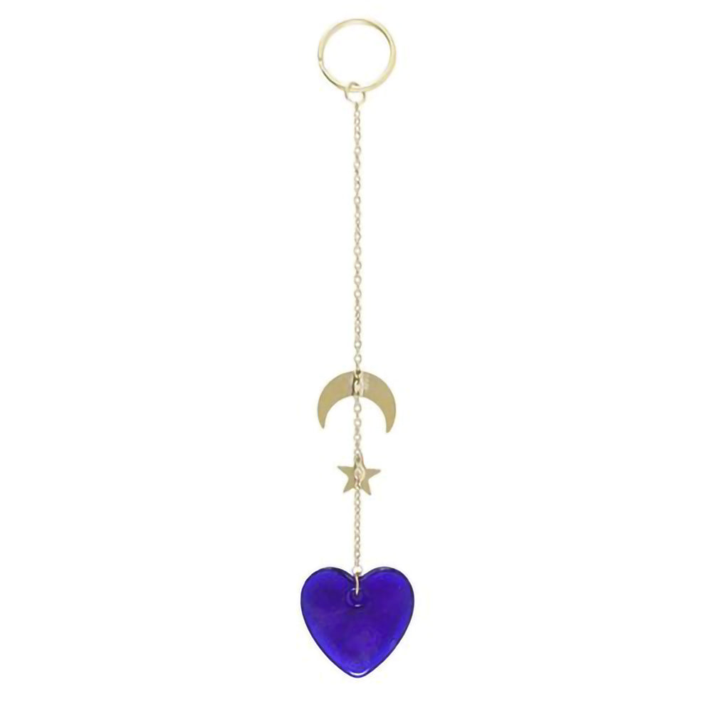 Mystical glass hanging décor for windows walls or sacred spaces