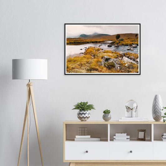 Framed print of Loch Ba Rannoch Moor Scottish Highlands