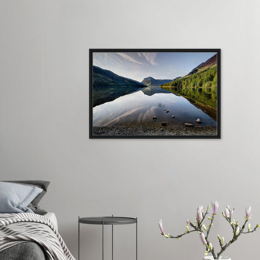Buttermere Lake framed canvas print