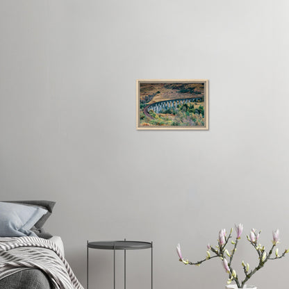 Glenfinnan Viaduct panoramic landscape canvas