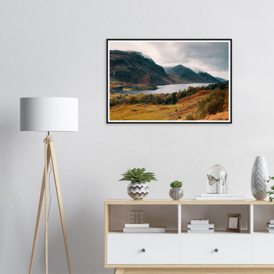 Framed print of Loch Shiel in the Scottish Highlands