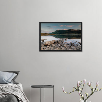 Soft sky colours over Bassenthwaite’s calm shoreline