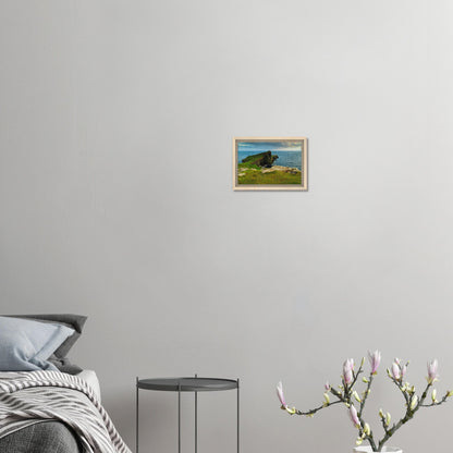 Highland seascape of Neist Point and surrounding cliffs in canvas