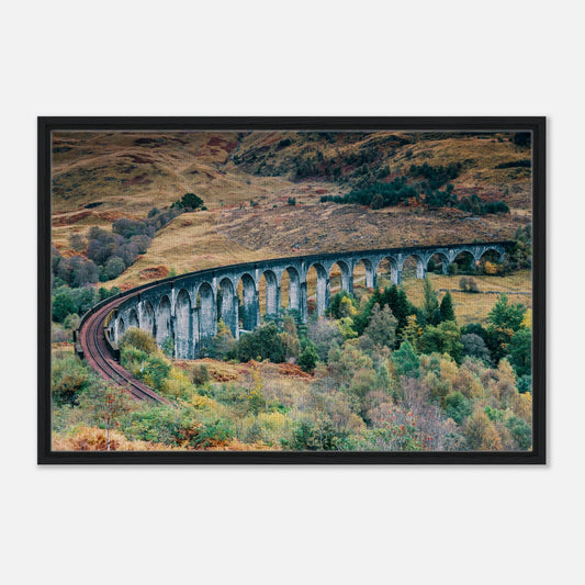 Iconic Scottish railway bridge wall art