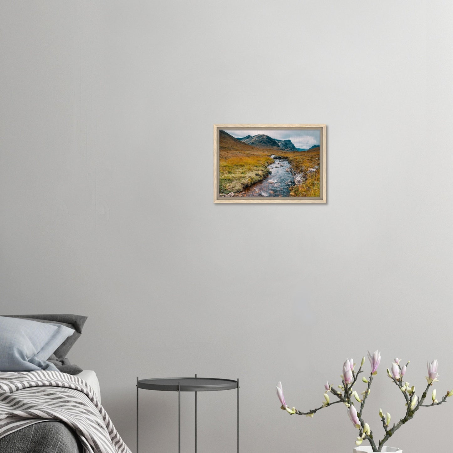 Scenic Glencoe framed wall decor