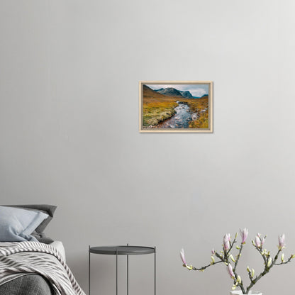 Scenic Glencoe framed wall decor