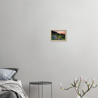 Mystical landscape of The Quiraing in Isle of Skye print
