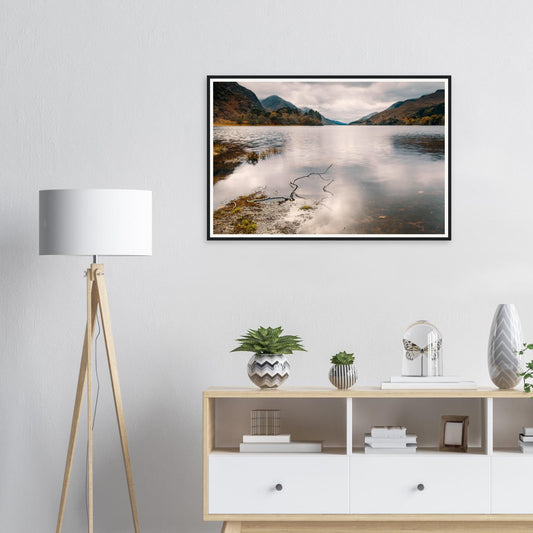 Framed print of Loch Shiel in the Scottish Highlands