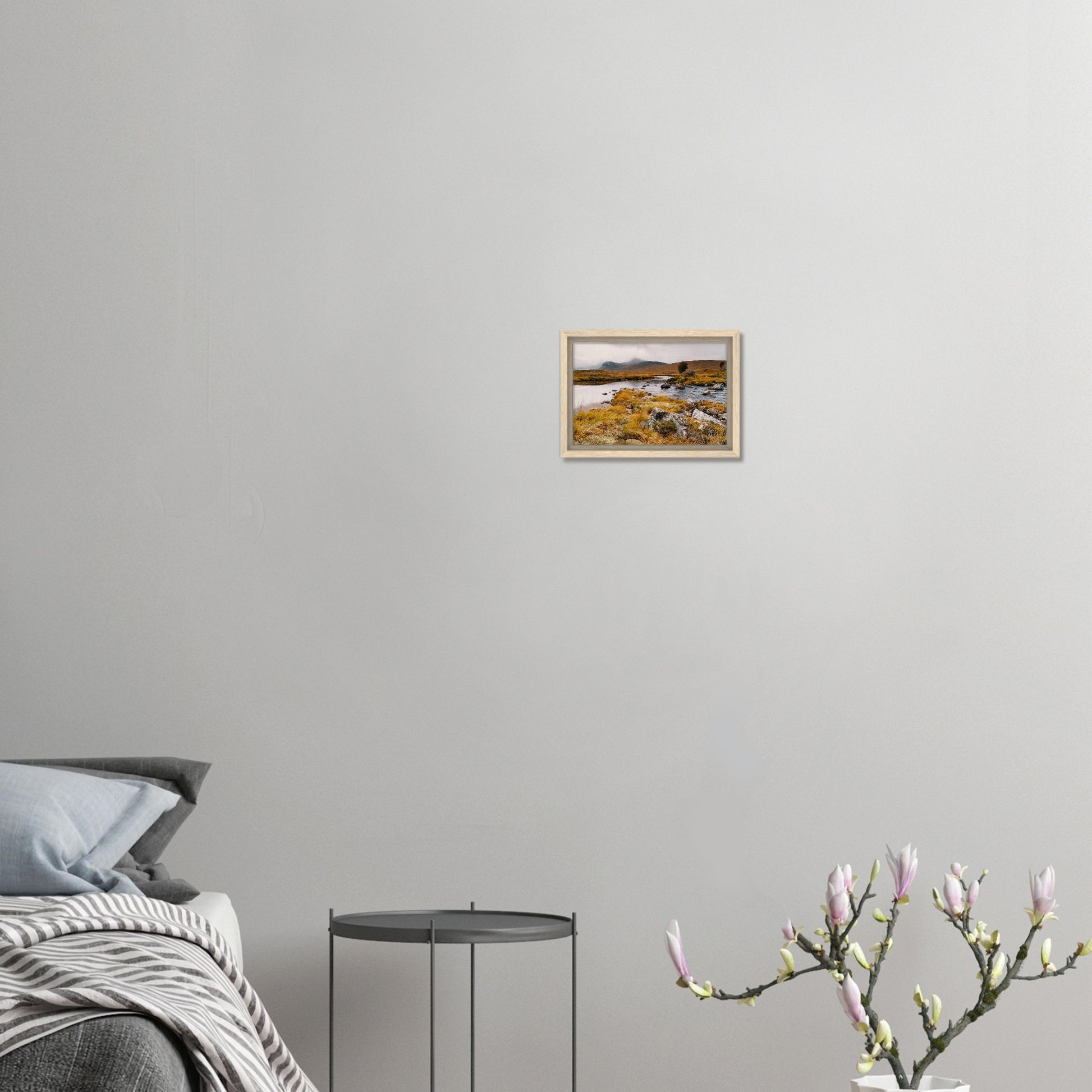 Tranquil landscape of Loch Ba canvas print