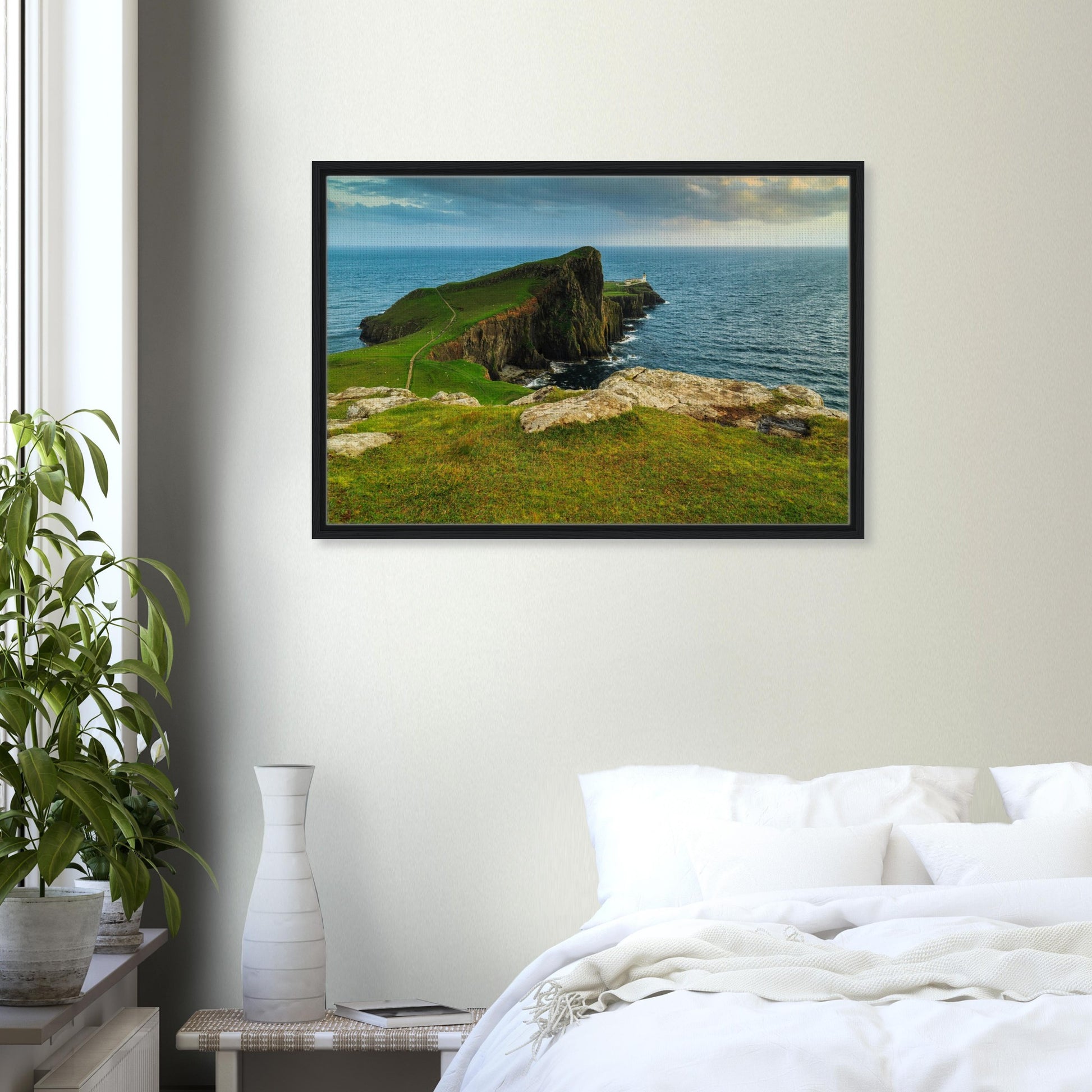 Canvas artwork capturing untamed beauty of Skye’s coast