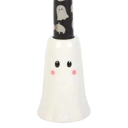 Decorative ghost candle holder for spooky season décor