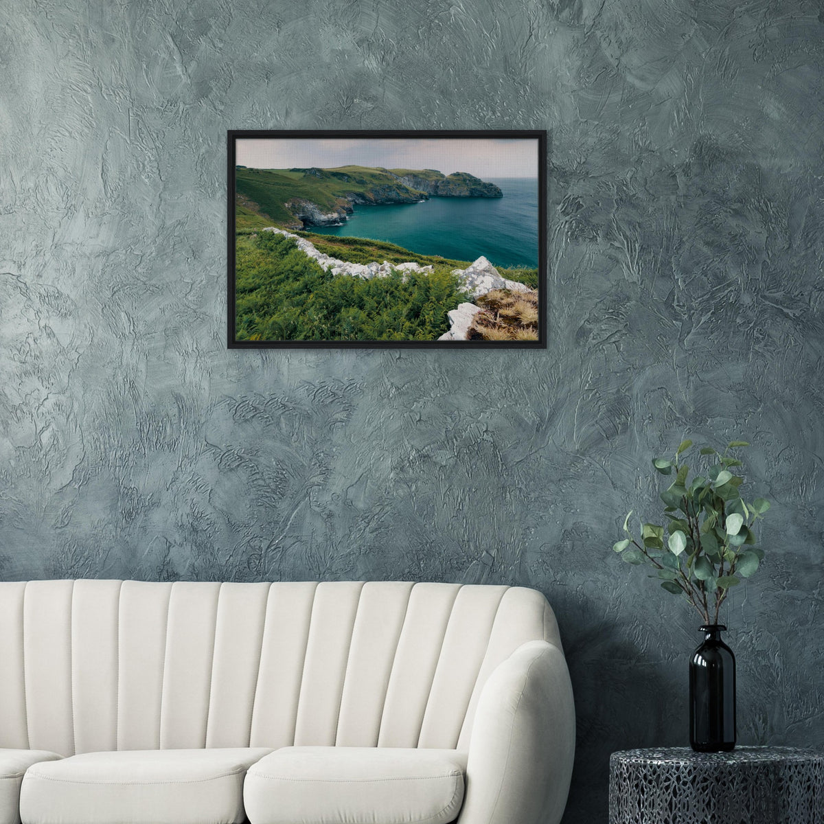 Coastal escape canvas from Trethevy