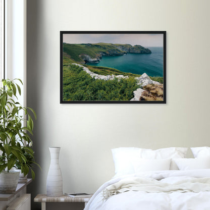 Calming coastal artwork from Cornwall
